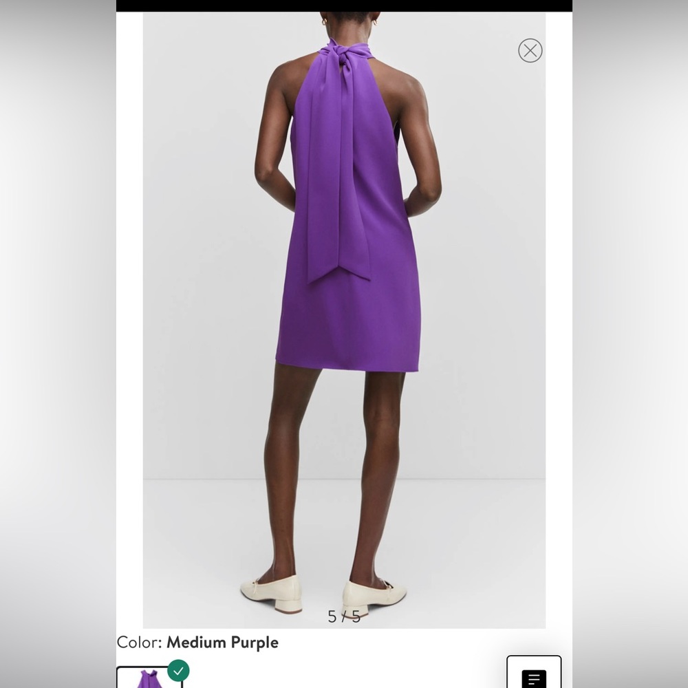 Halter neck dress